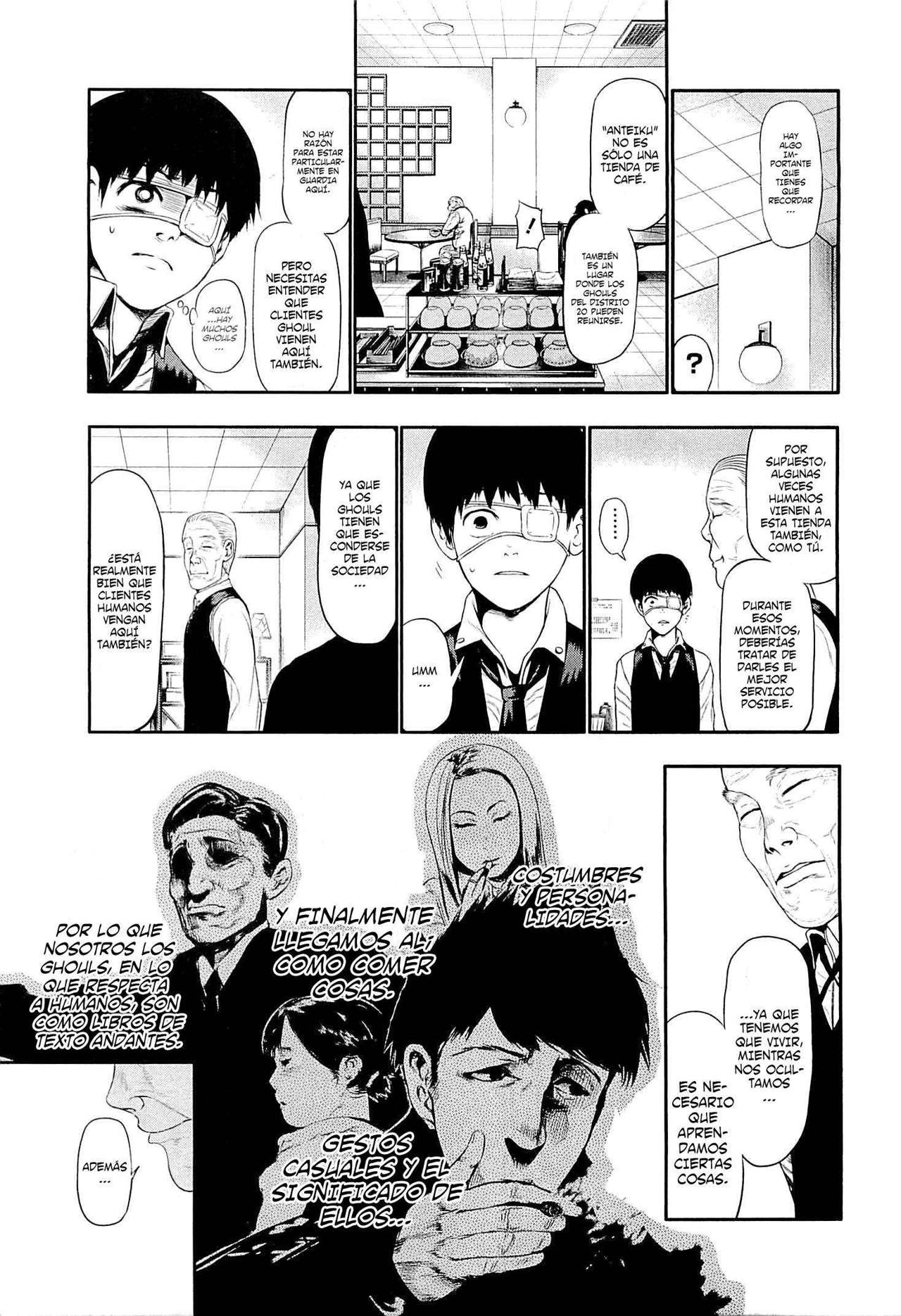 Read Tokyo Ghoul ES Manga Online