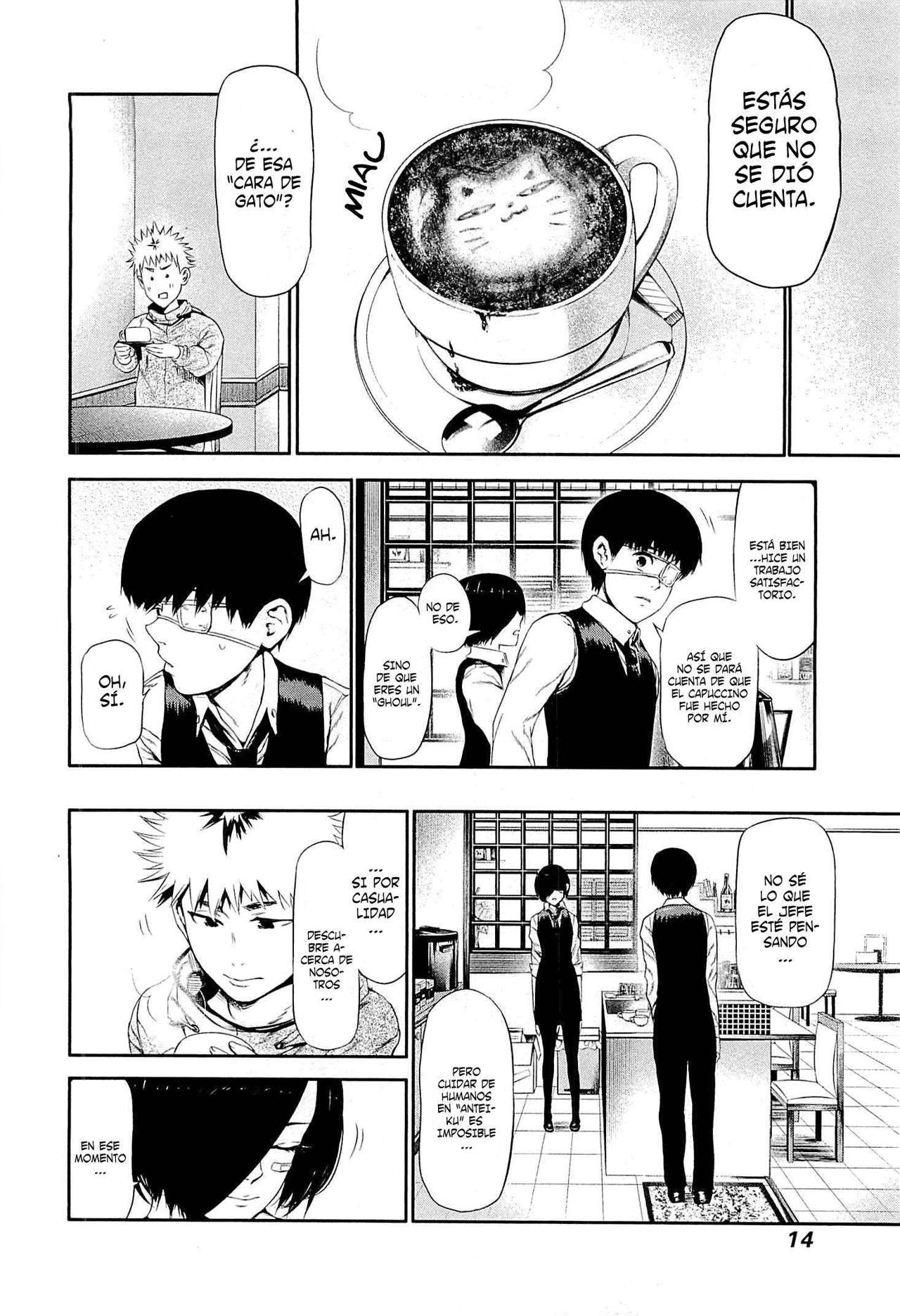 Read Tokyo Ghoul ES Manga Online