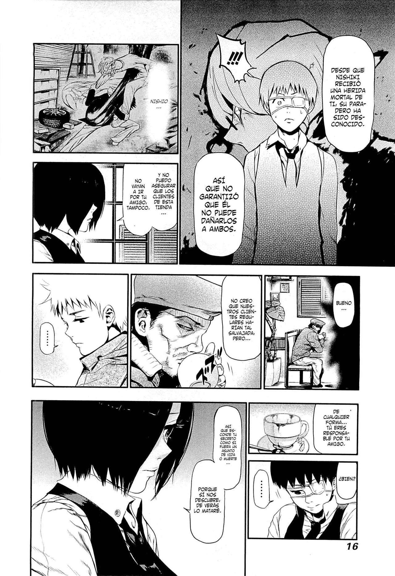 Read Tokyo Ghoul ES Manga Online