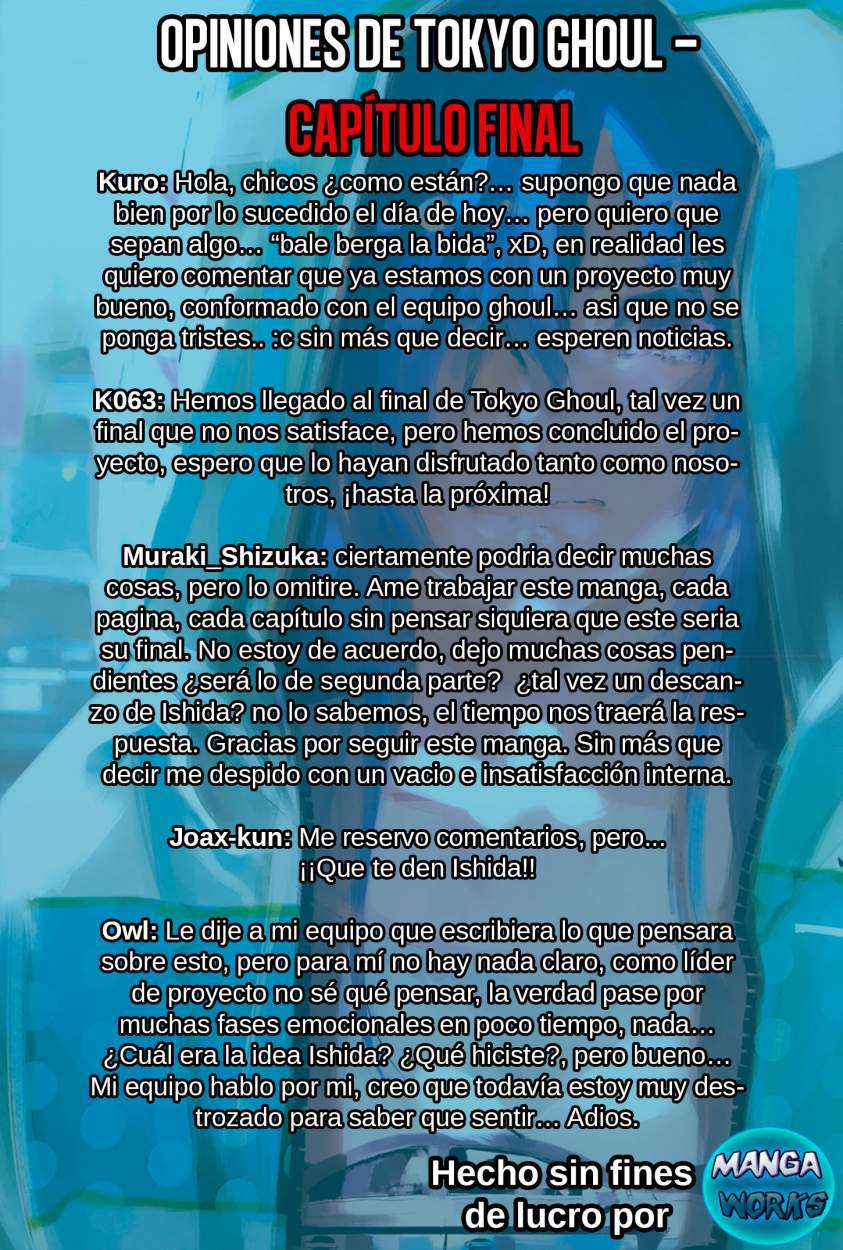 Read Tokyo Ghoul ES Manga Online