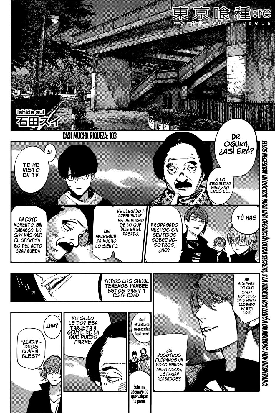 Read Tokyo Ghoulre ES Manga Online