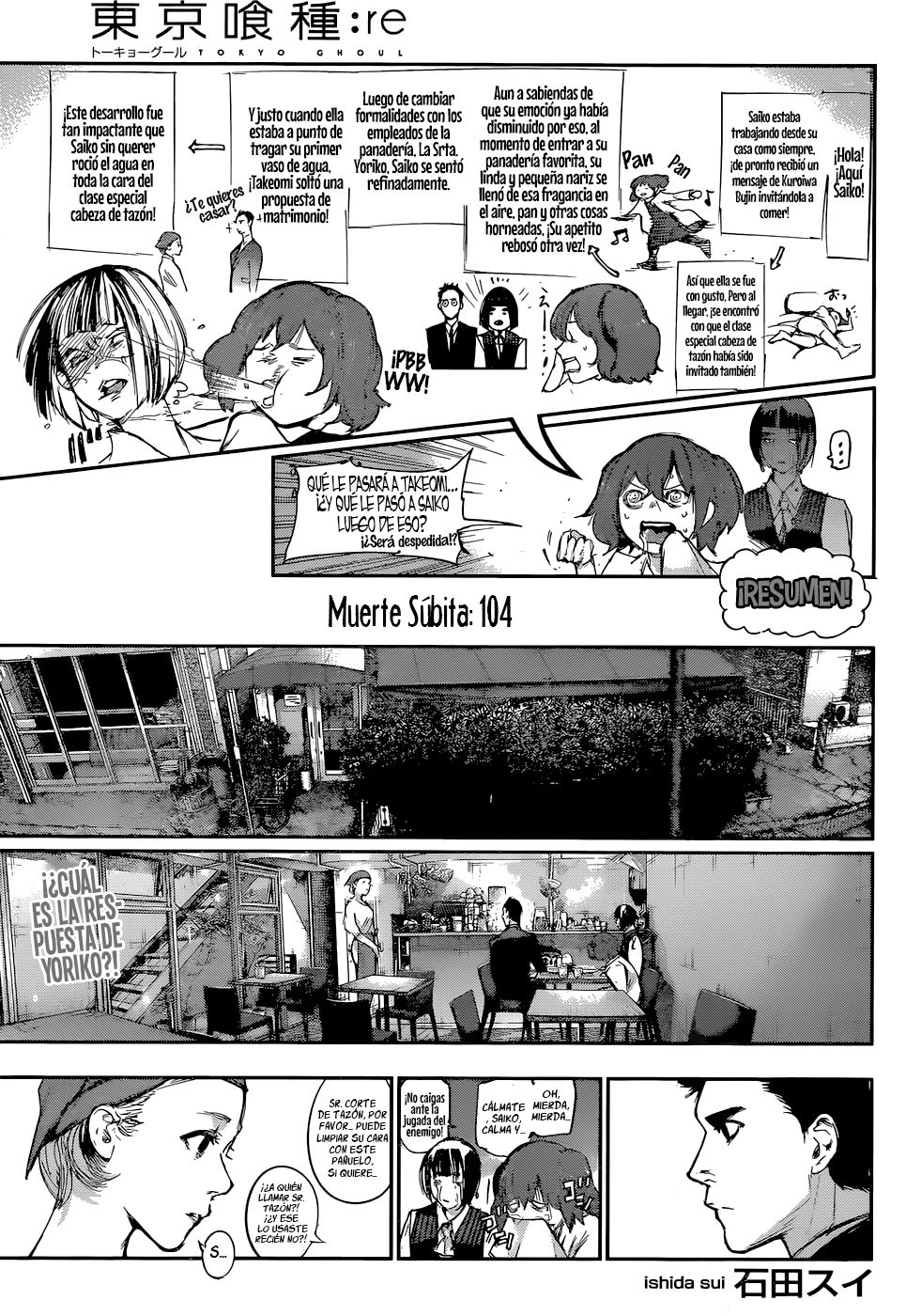 Read Tokyo Ghoulre ES Manga Online