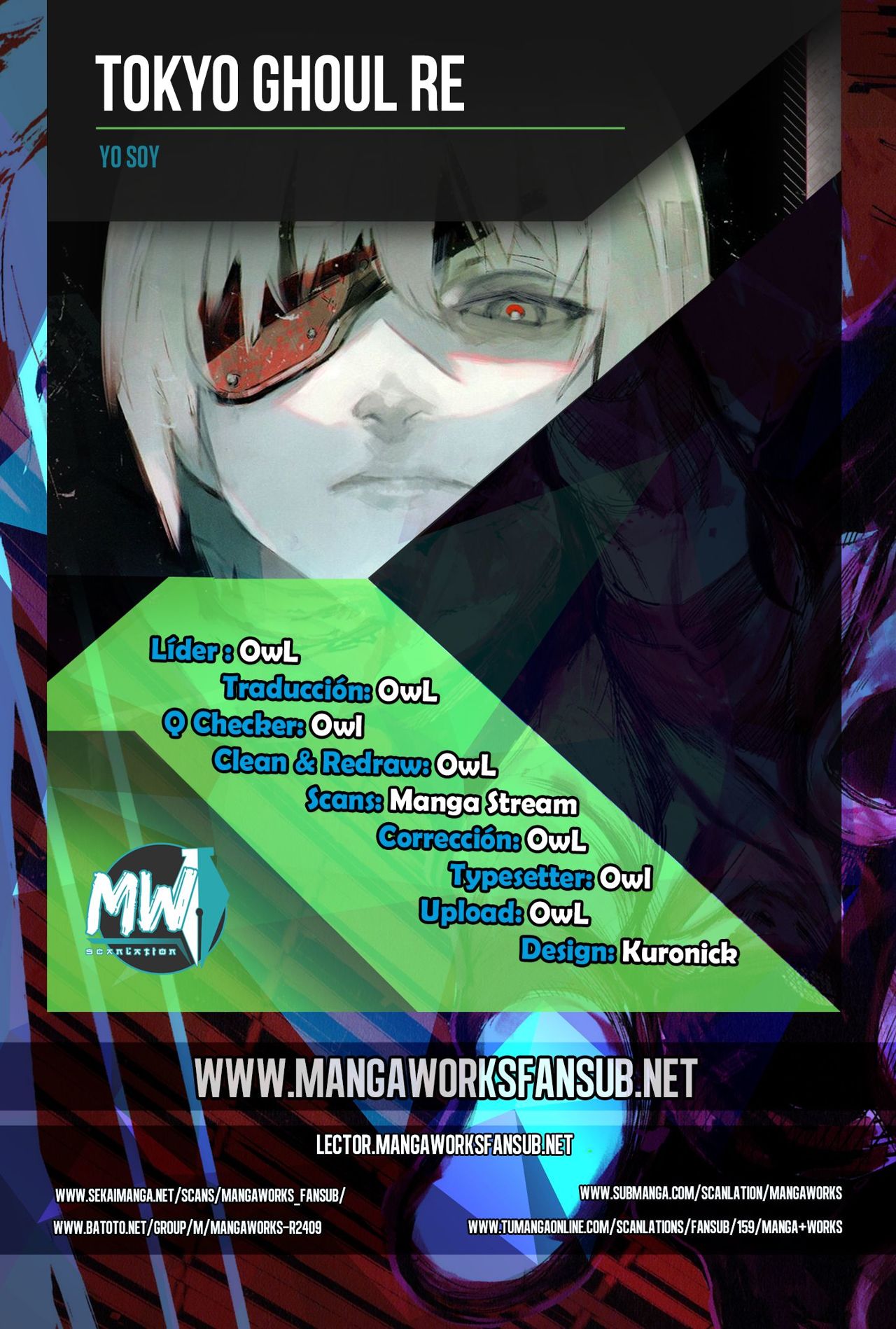 Read Tokyo Ghoulre ES Manga Online