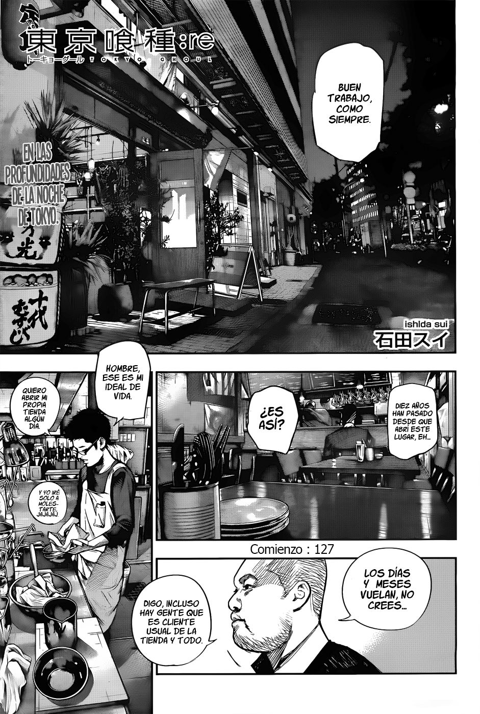 Read Tokyo Ghoulre ES Manga Online