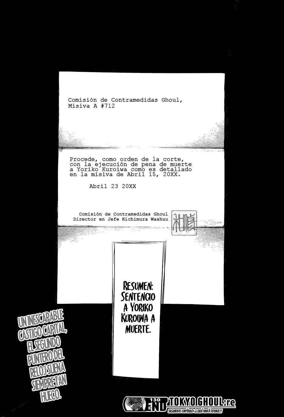 Read Tokyo Ghoulre ES Manga Online