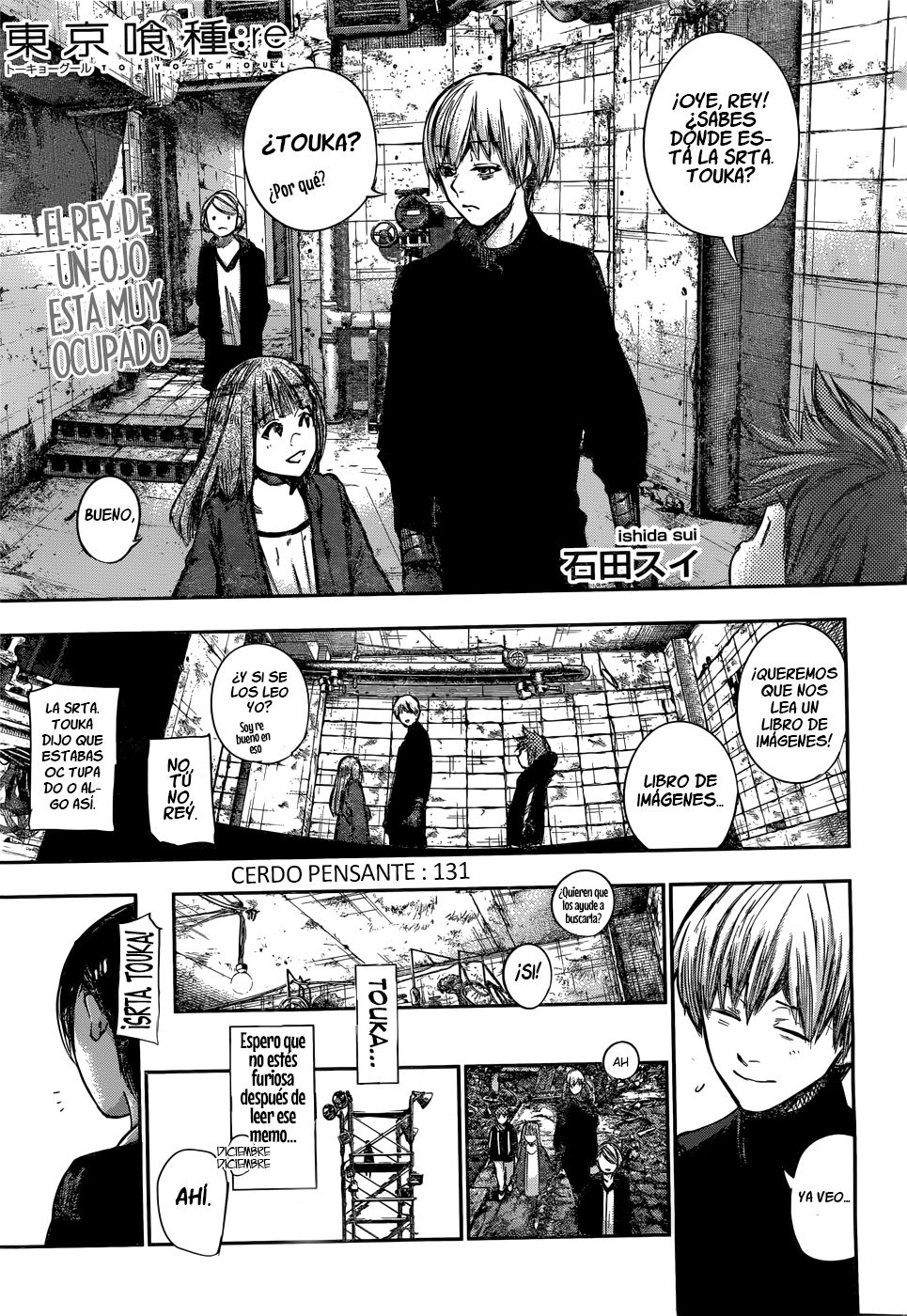 Read Tokyo Ghoulre ES Manga Online