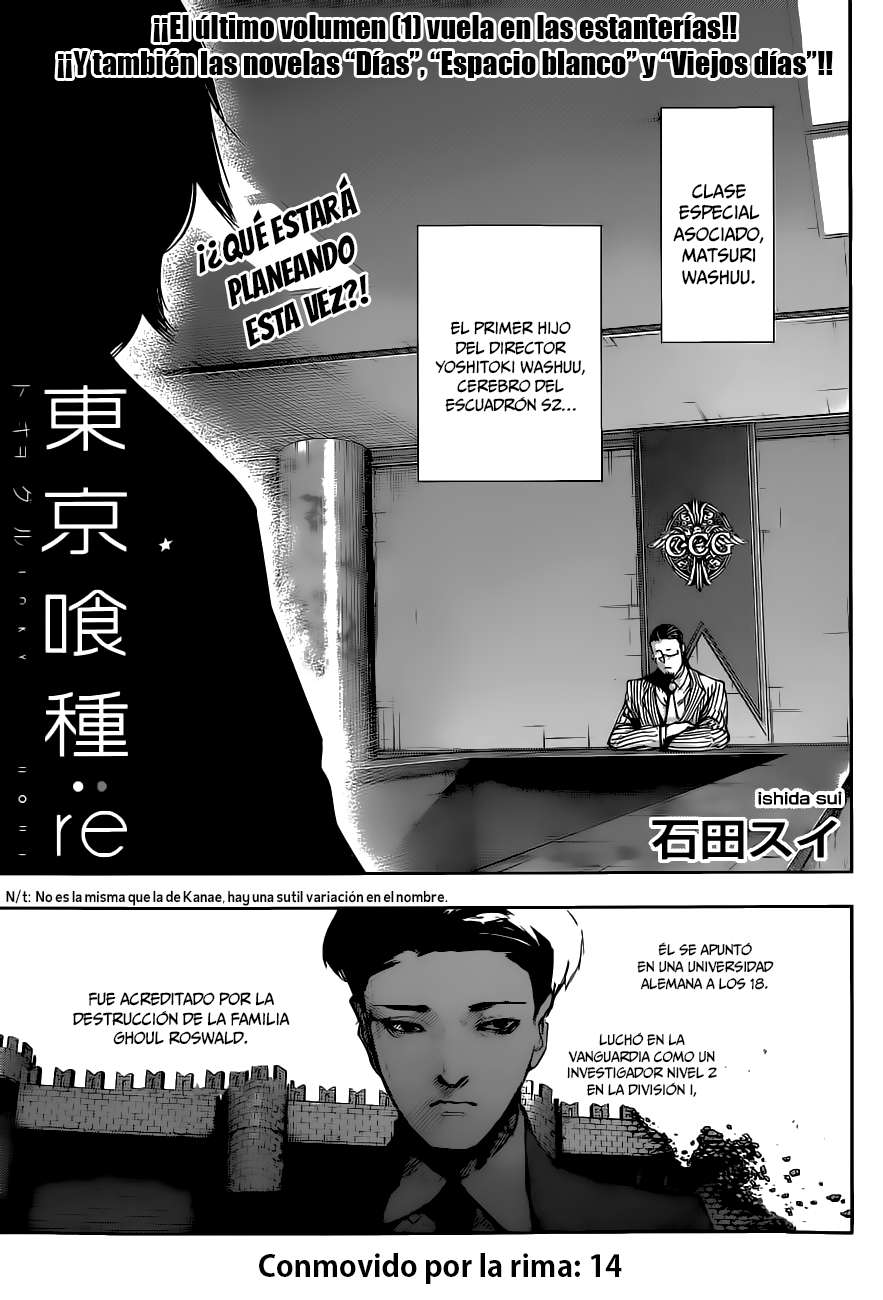 Read Tokyo Ghoulre ES Manga Online