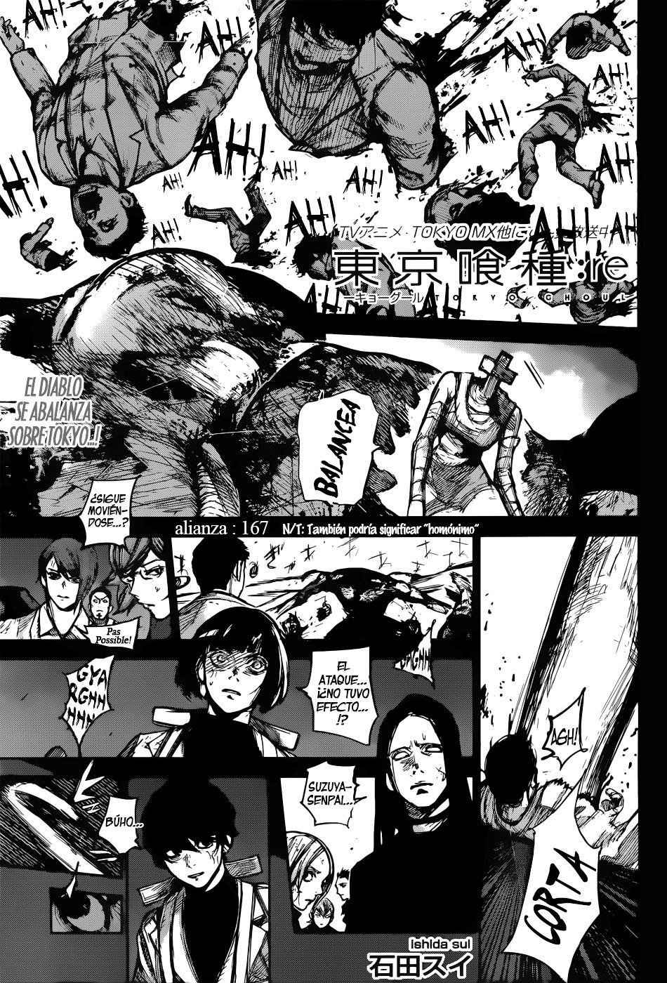 Read Tokyo Ghoulre ES Manga Online