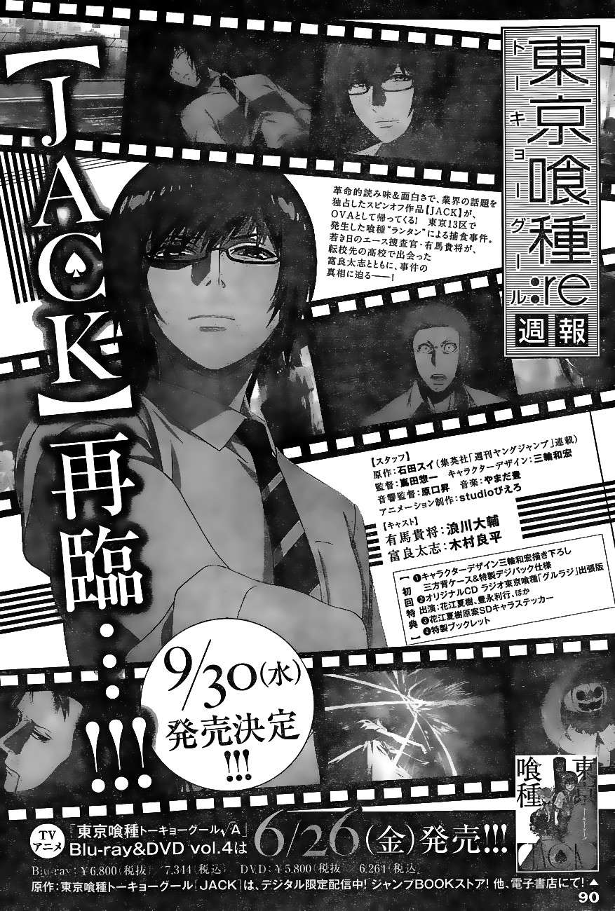Read Tokyo Ghoulre ES Manga Online