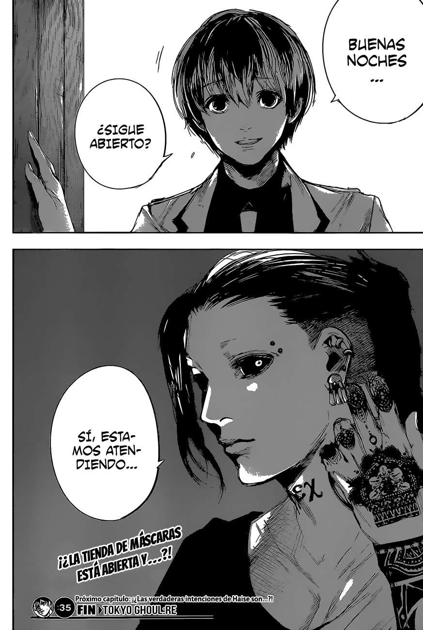 Read Tokyo Ghoulre ES Manga Online