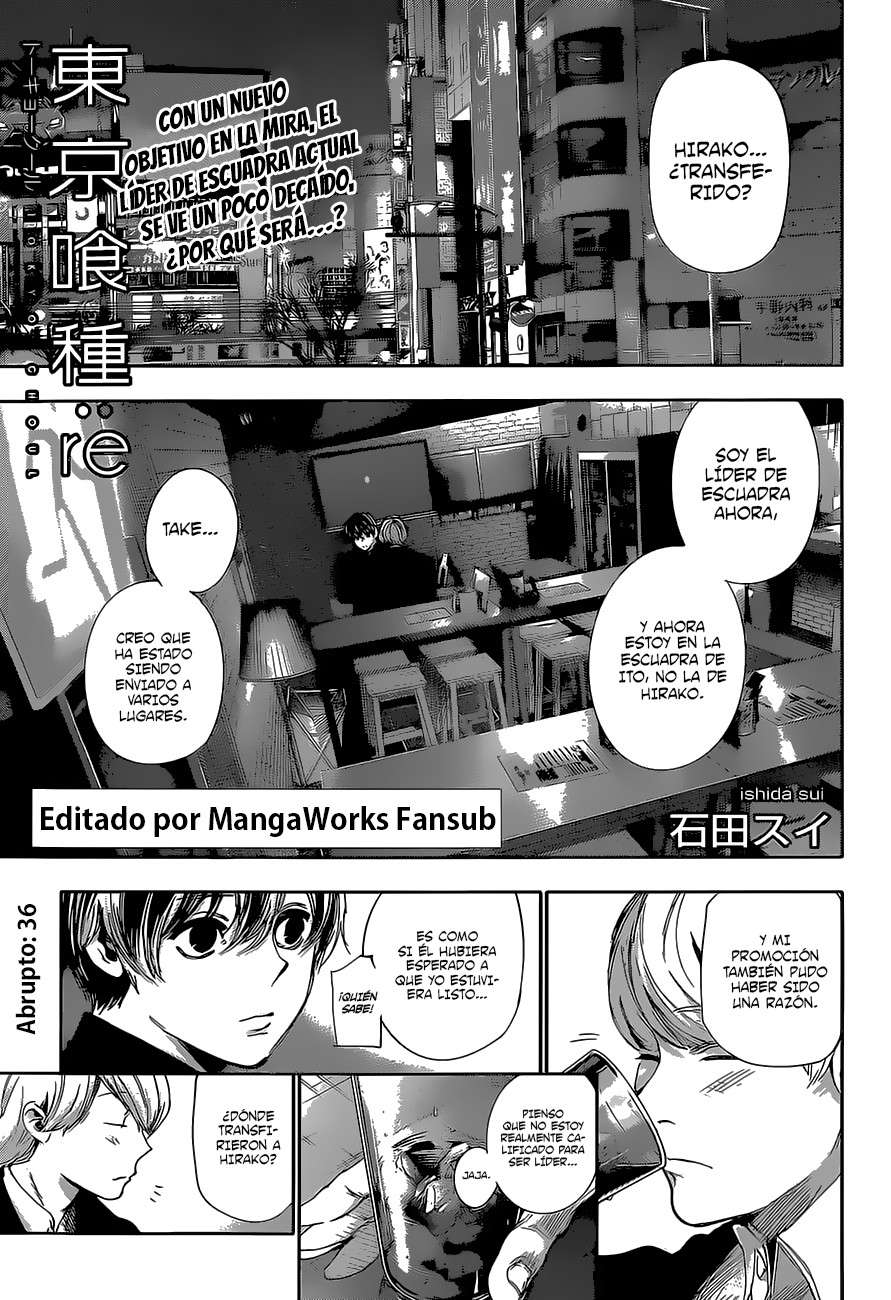 Read Tokyo Ghoulre ES Manga Online