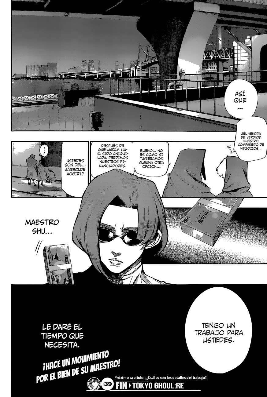 Read Tokyo Ghoulre ES Manga Online