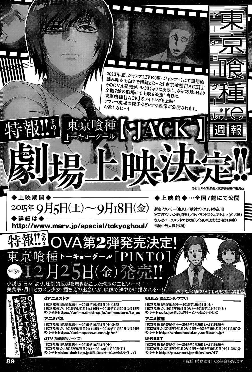 Read Tokyo Ghoulre ES Manga Online