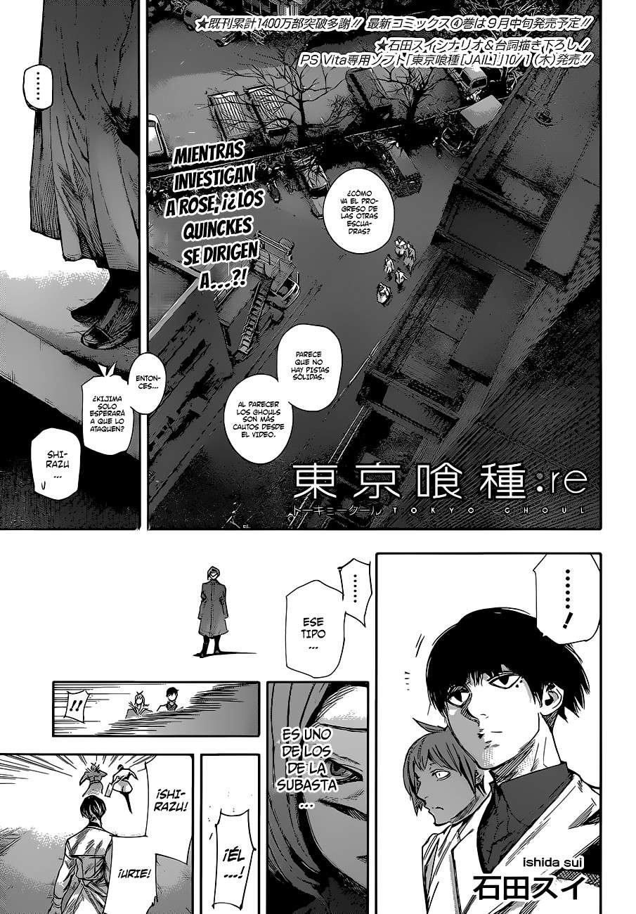 Read Tokyo Ghoulre ES Manga Online