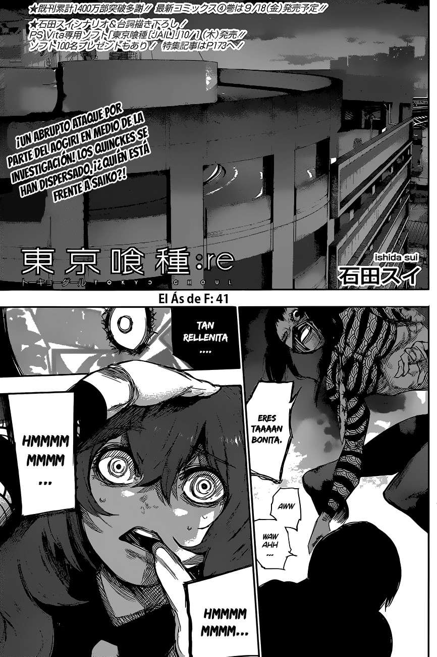 Read Tokyo Ghoulre ES Manga Online