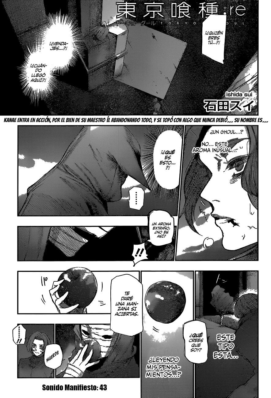 Read Tokyo Ghoulre ES Manga Online