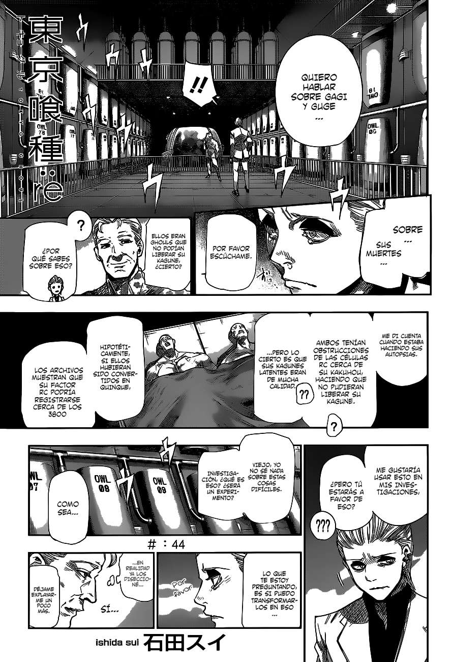 Read Tokyo Ghoulre ES Manga Online