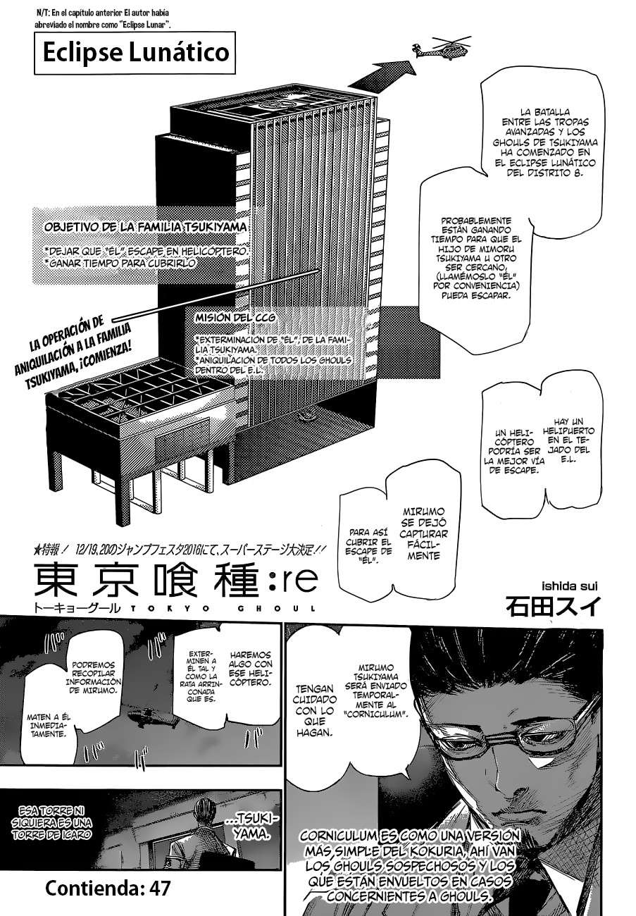 Read Tokyo Ghoulre ES Manga Online