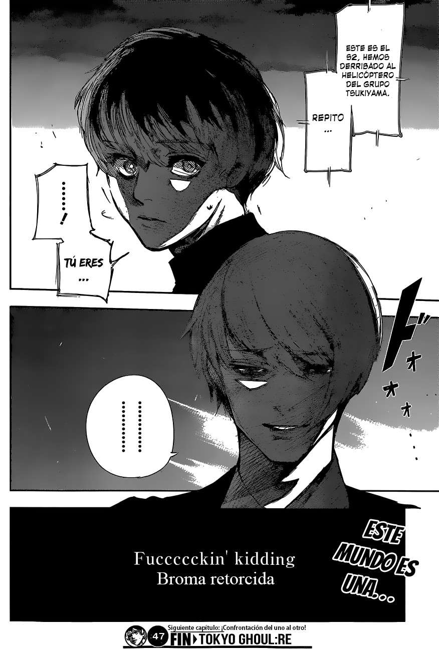 Read Tokyo Ghoulre ES Manga Online