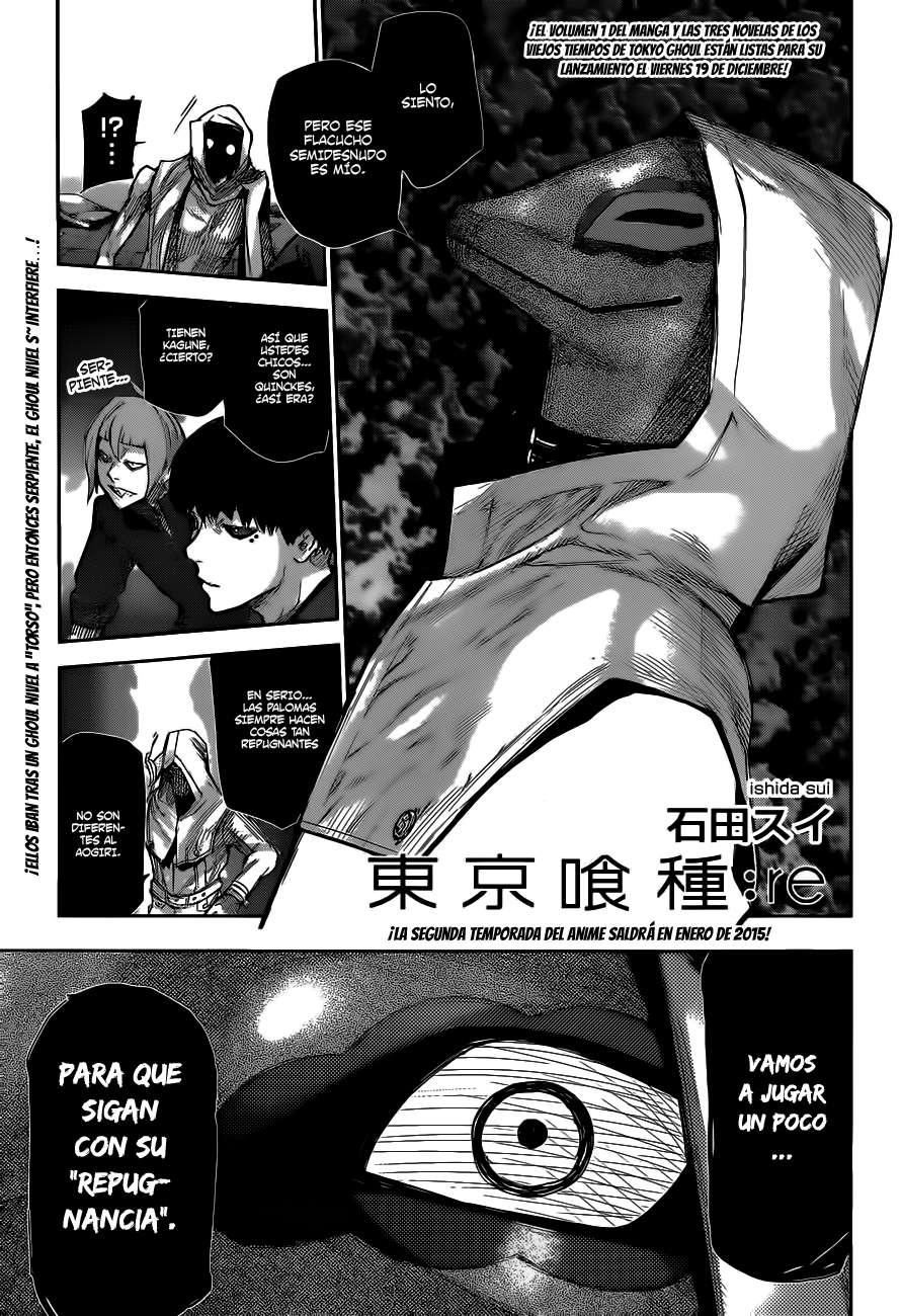 Read Tokyo Ghoulre ES Manga Online
