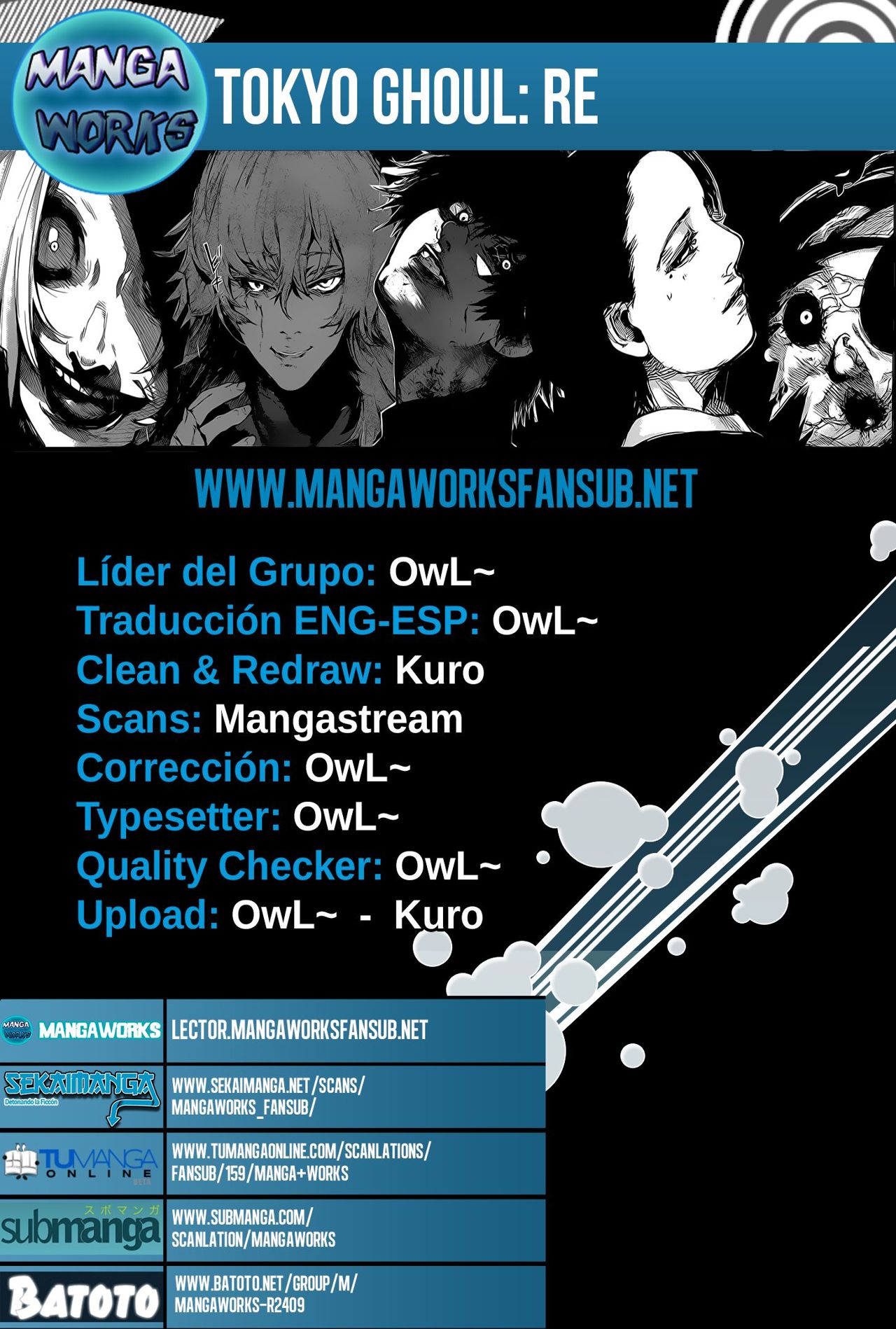 Read Tokyo Ghoulre ES Manga Online