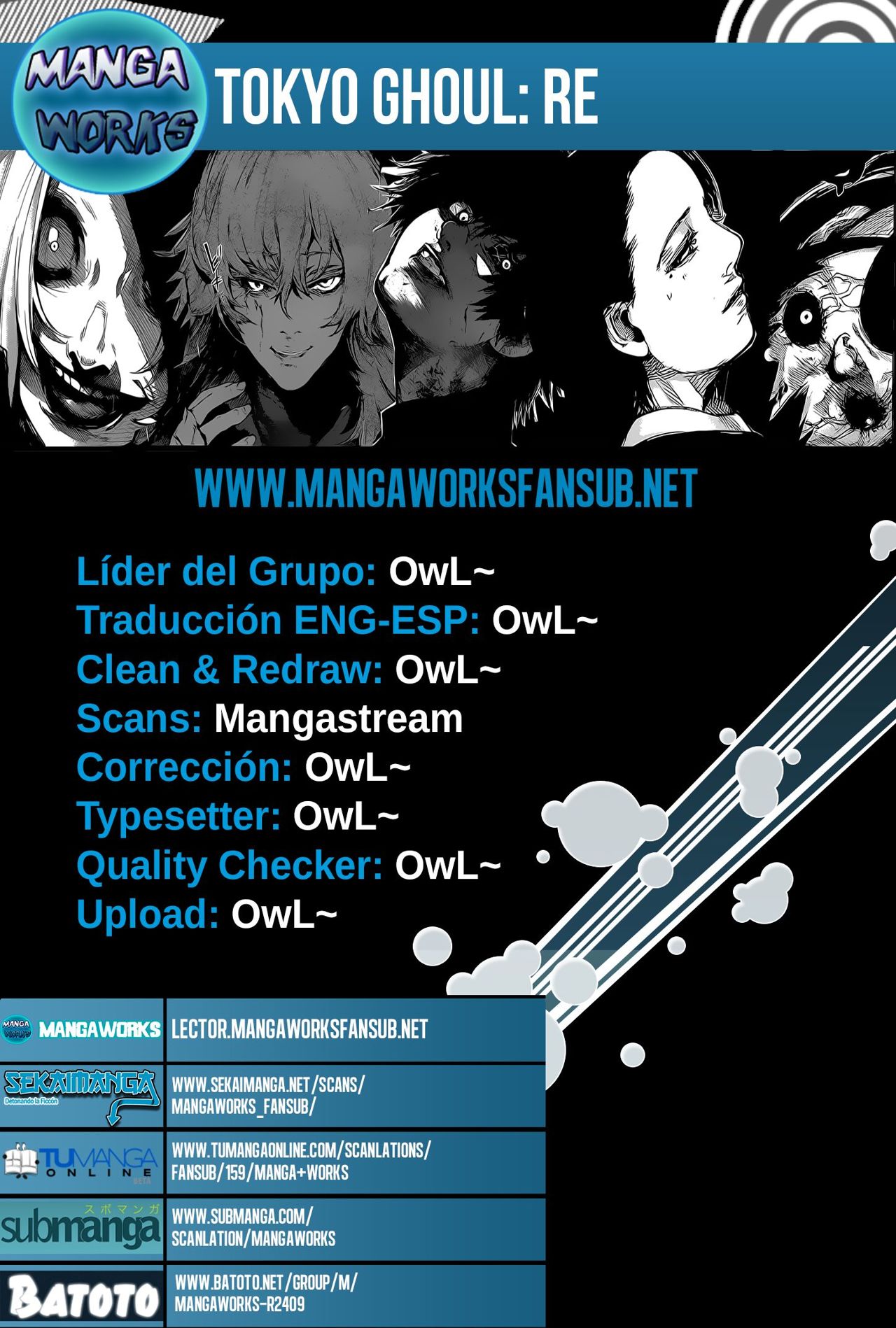 Read Tokyo Ghoulre ES Manga Online