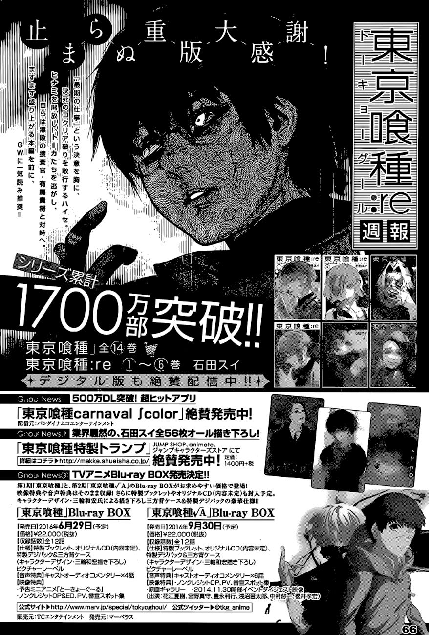 Read Tokyo Ghoulre ES Manga Online