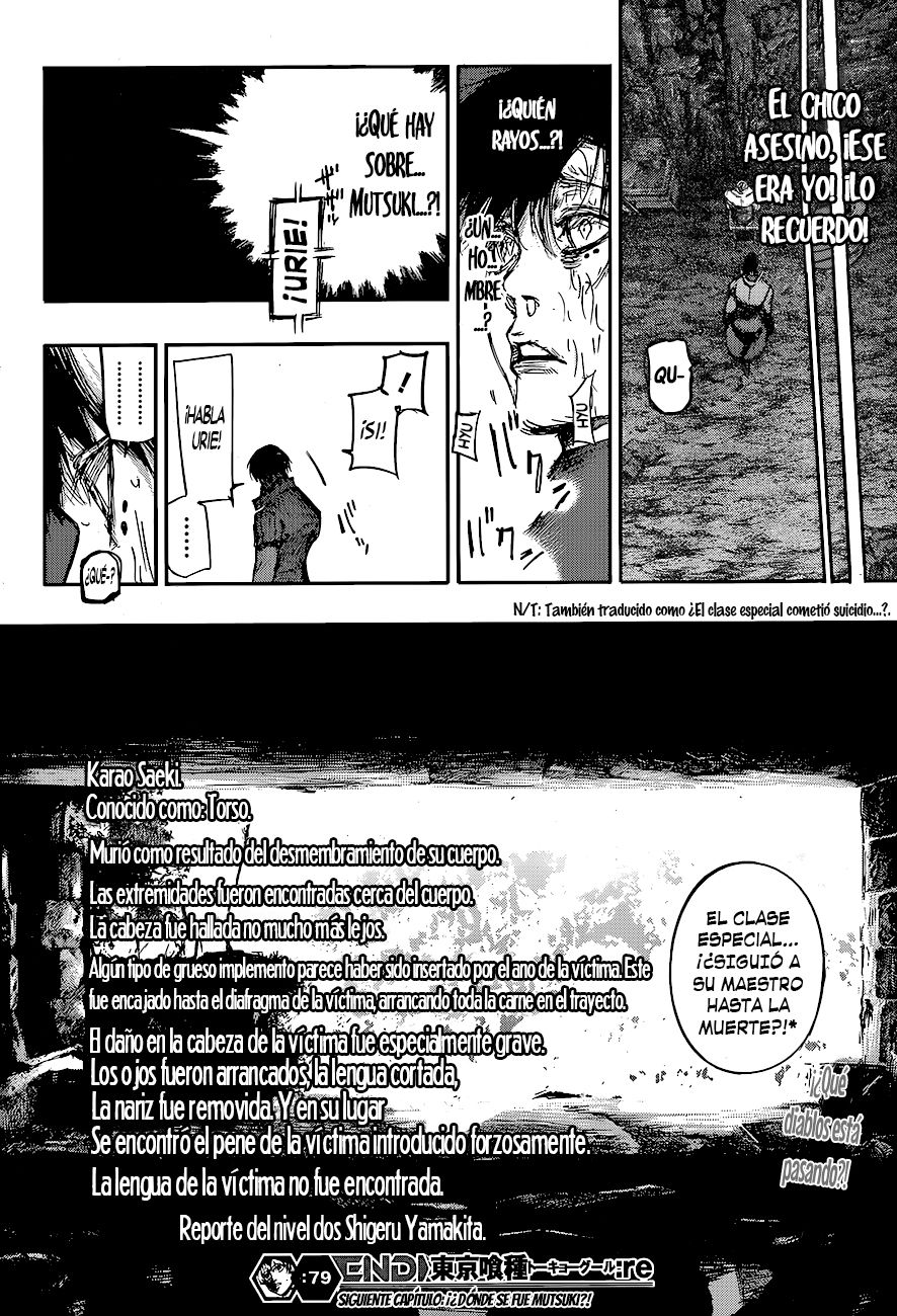 Read Tokyo Ghoulre ES Manga Online