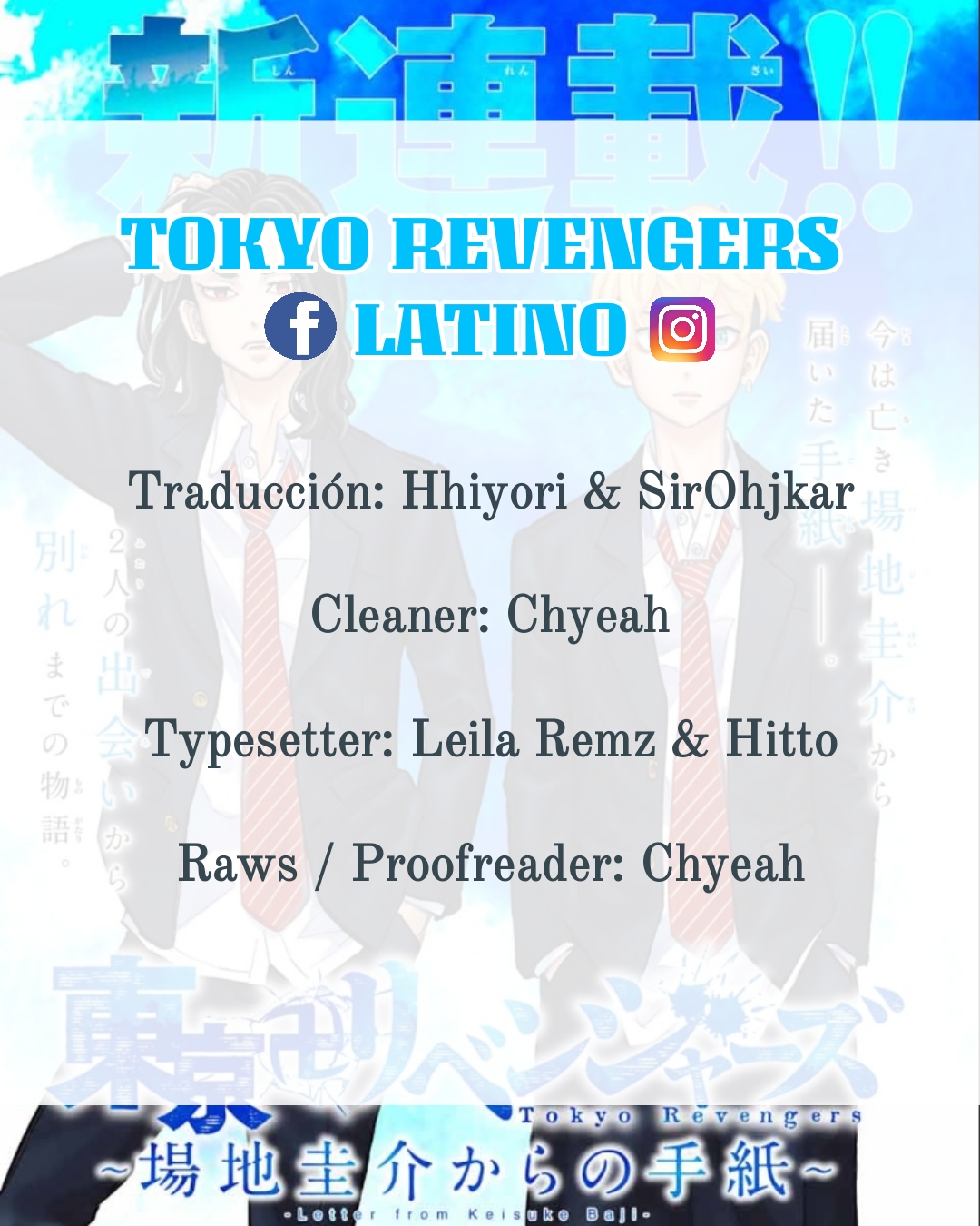 Read Tokyo Revengers Baji Keisuke Kara no Tegami ES Manga Online