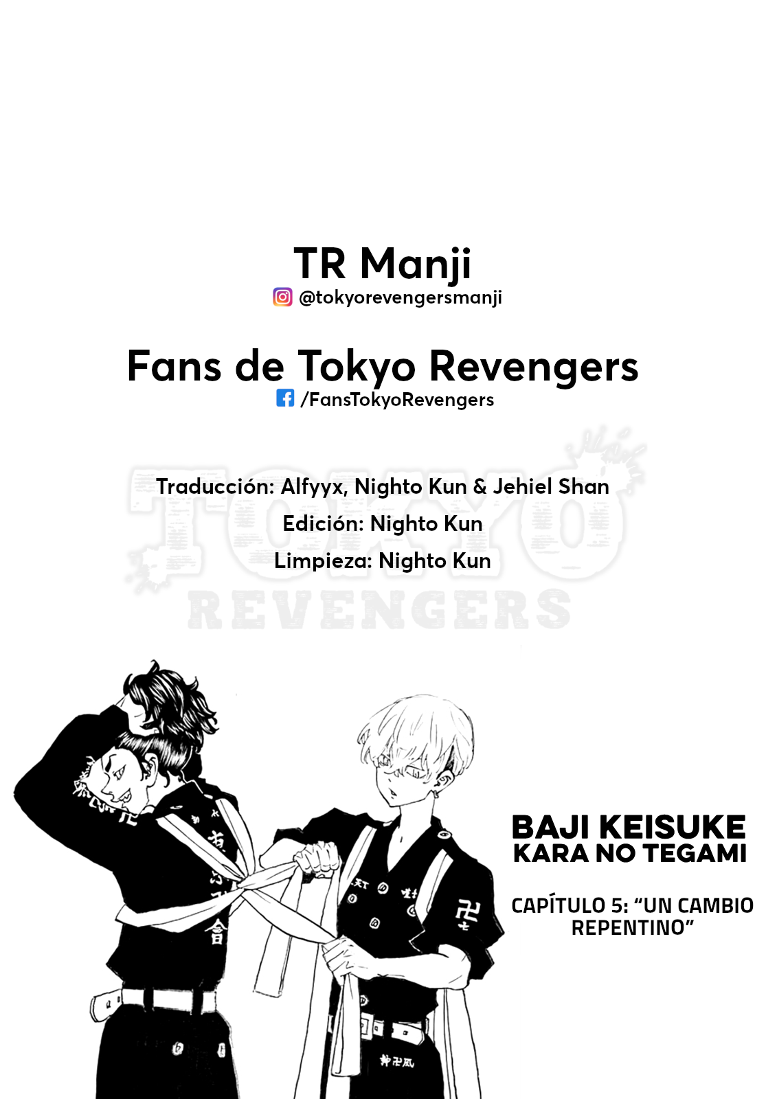 Read Tokyo Revengers Baji Keisuke Kara no Tegami ES Manga Online