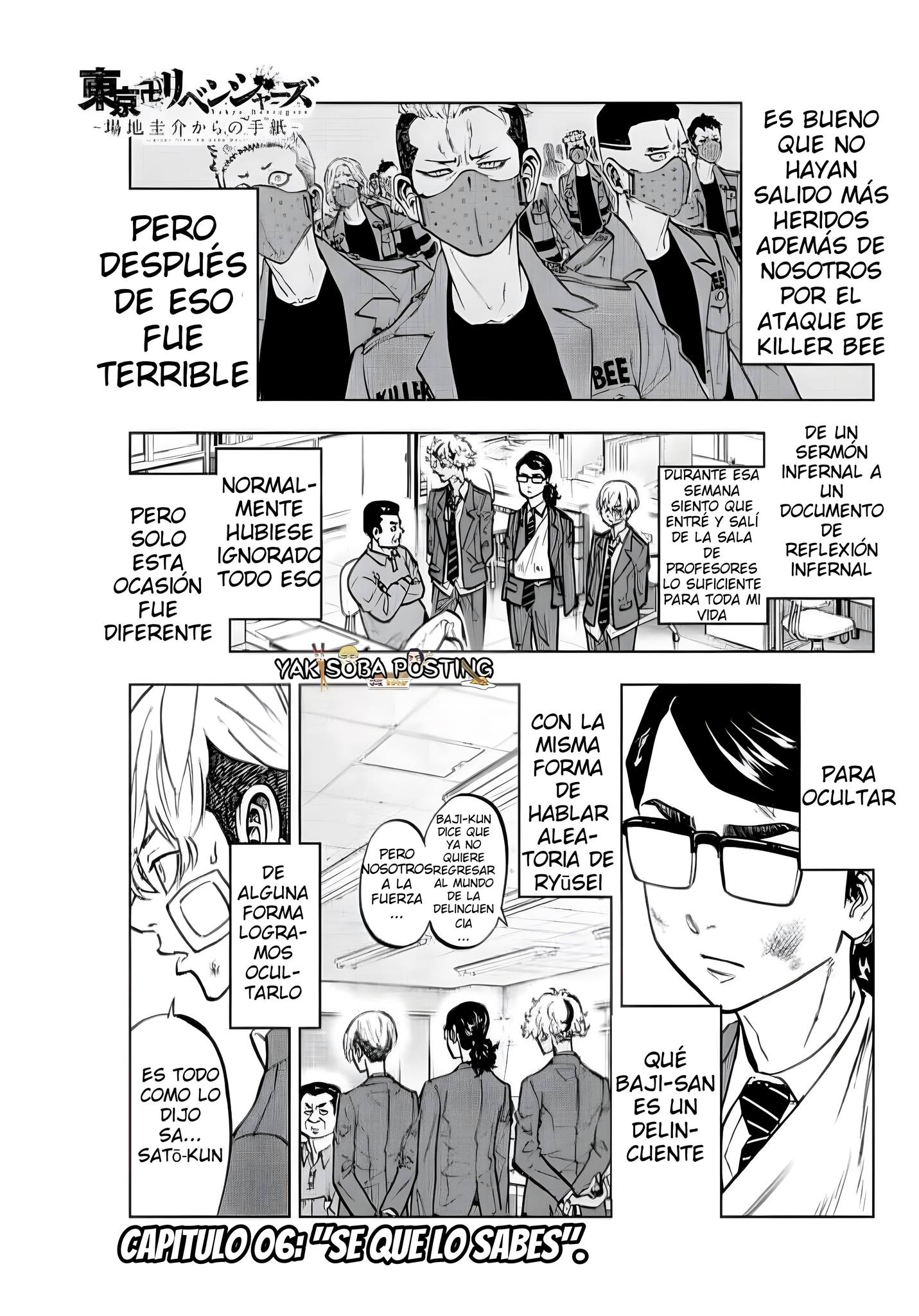 Read Tokyo Revengers Baji Keisuke Kara no Tegami ES Manga Online