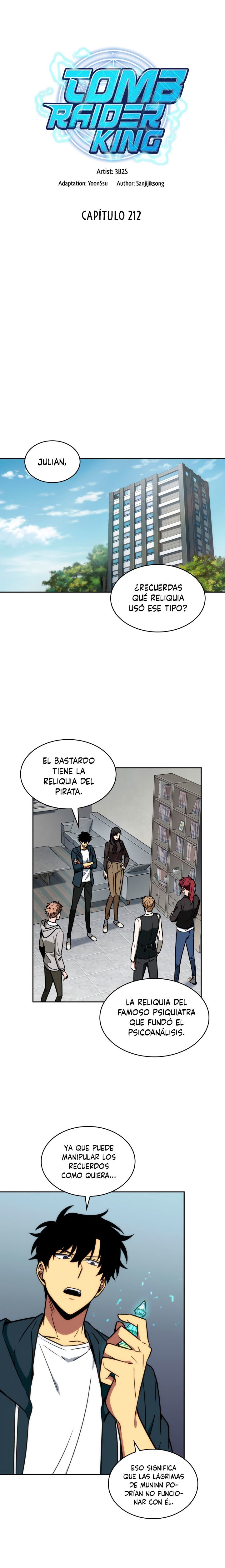 Read Tomb Raider King ES Manga Online