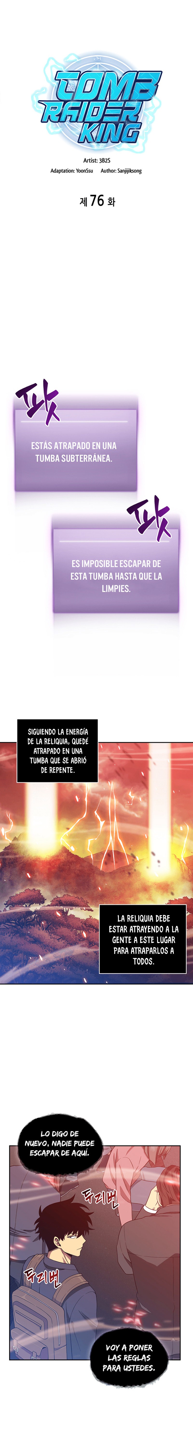 Read Tomb Raider King ES Manga Online