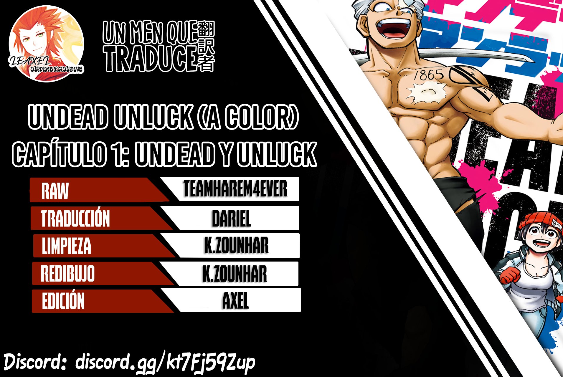 Read UNDEAD UNLUCK Full Color ES Manga Online