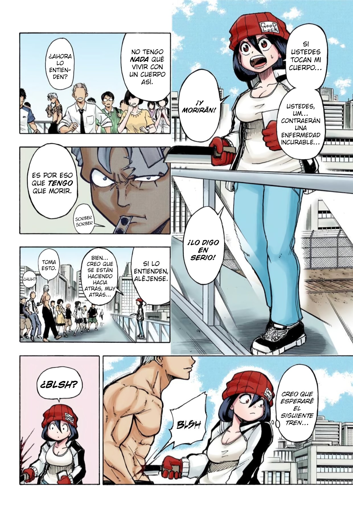 Read UNDEAD UNLUCK Full Color ES Manga Online
