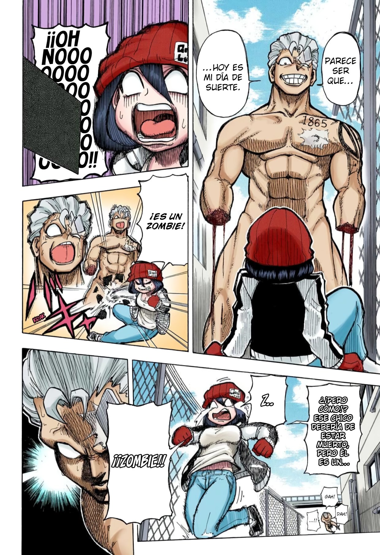 Read UNDEAD UNLUCK Full Color ES Manga Online
