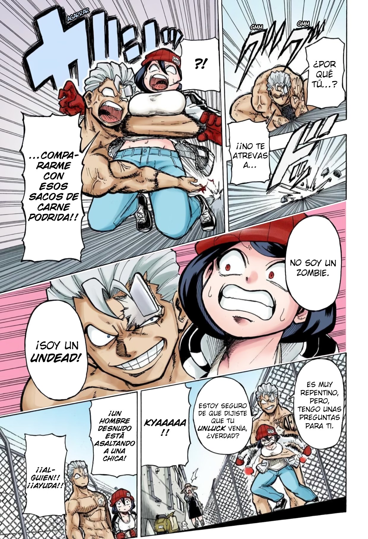 Read UNDEAD UNLUCK Full Color ES Manga Online