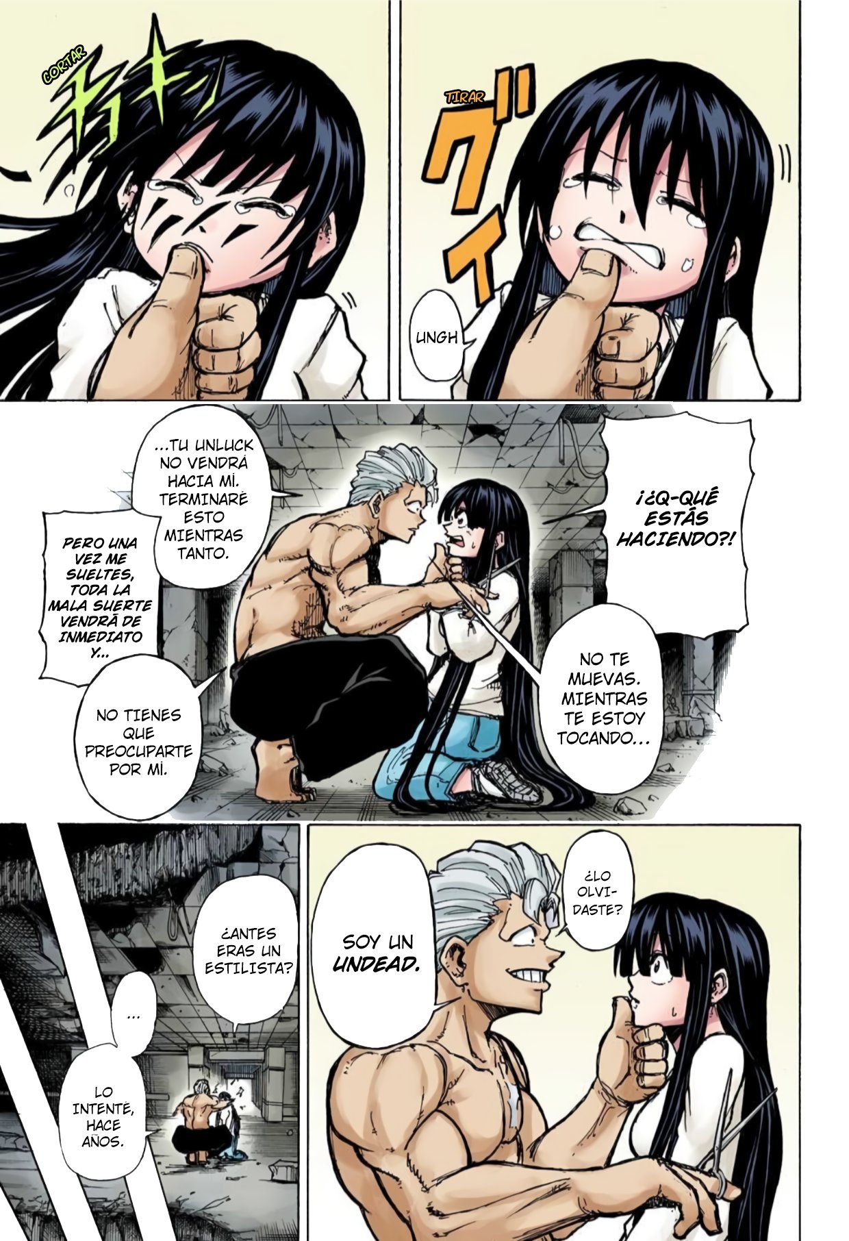 Read UNDEAD UNLUCK Full Color ES Manga Online