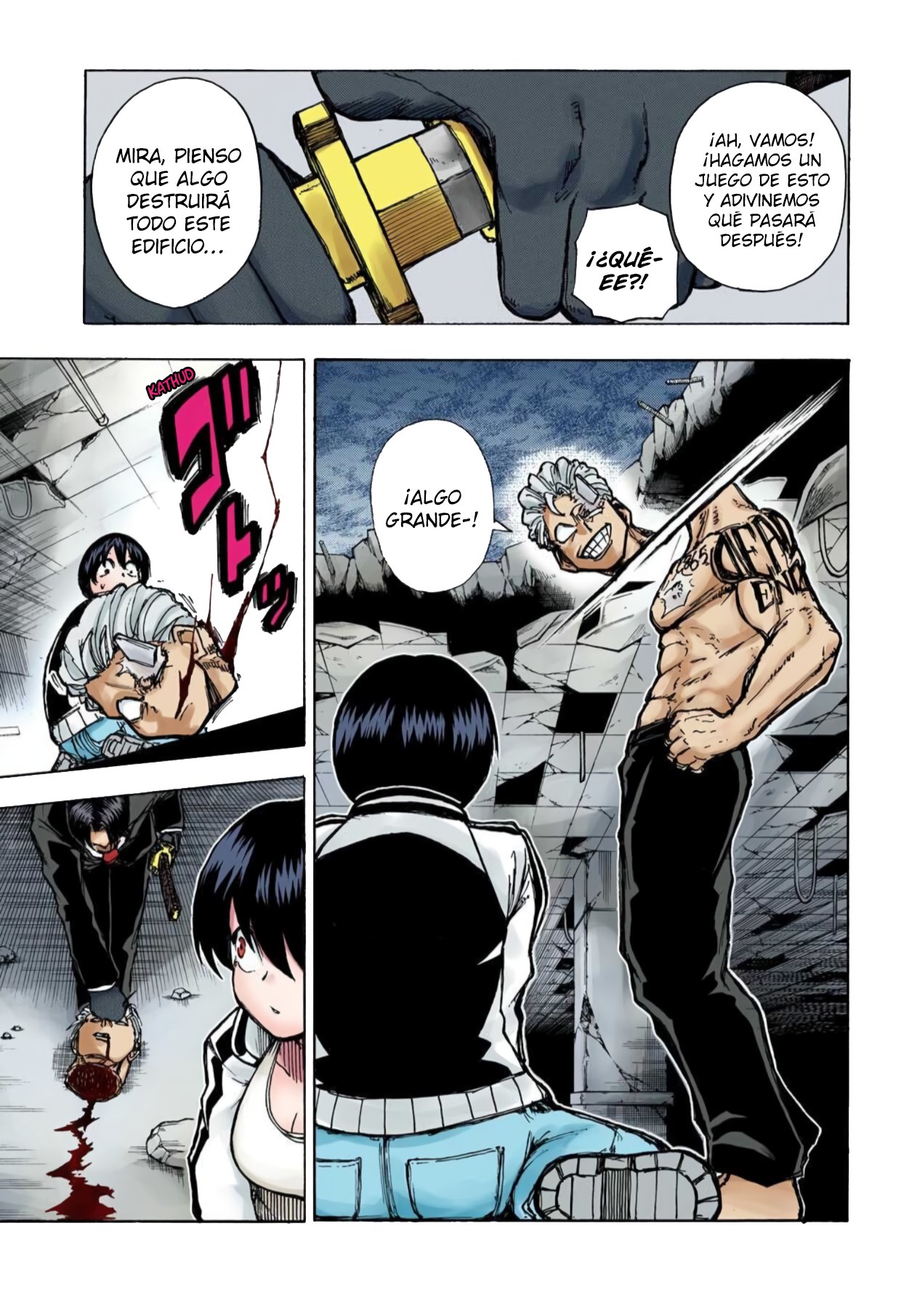 Read UNDEAD UNLUCK Full Color ES Manga Online