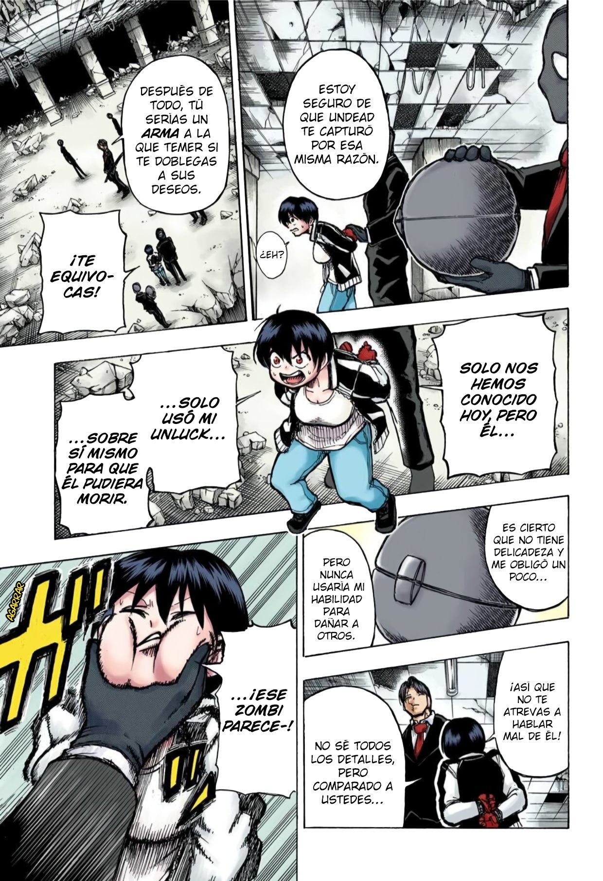 Read UNDEAD UNLUCK Full Color ES Manga Online