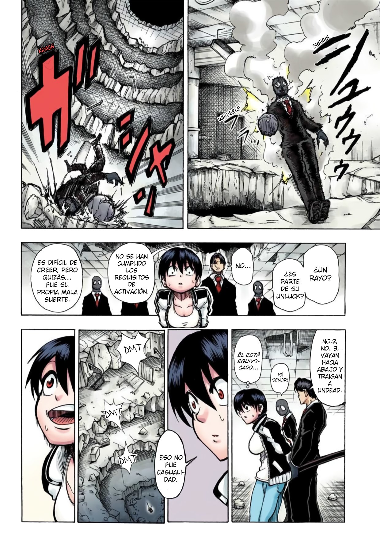 Read UNDEAD UNLUCK Full Color ES Manga Online