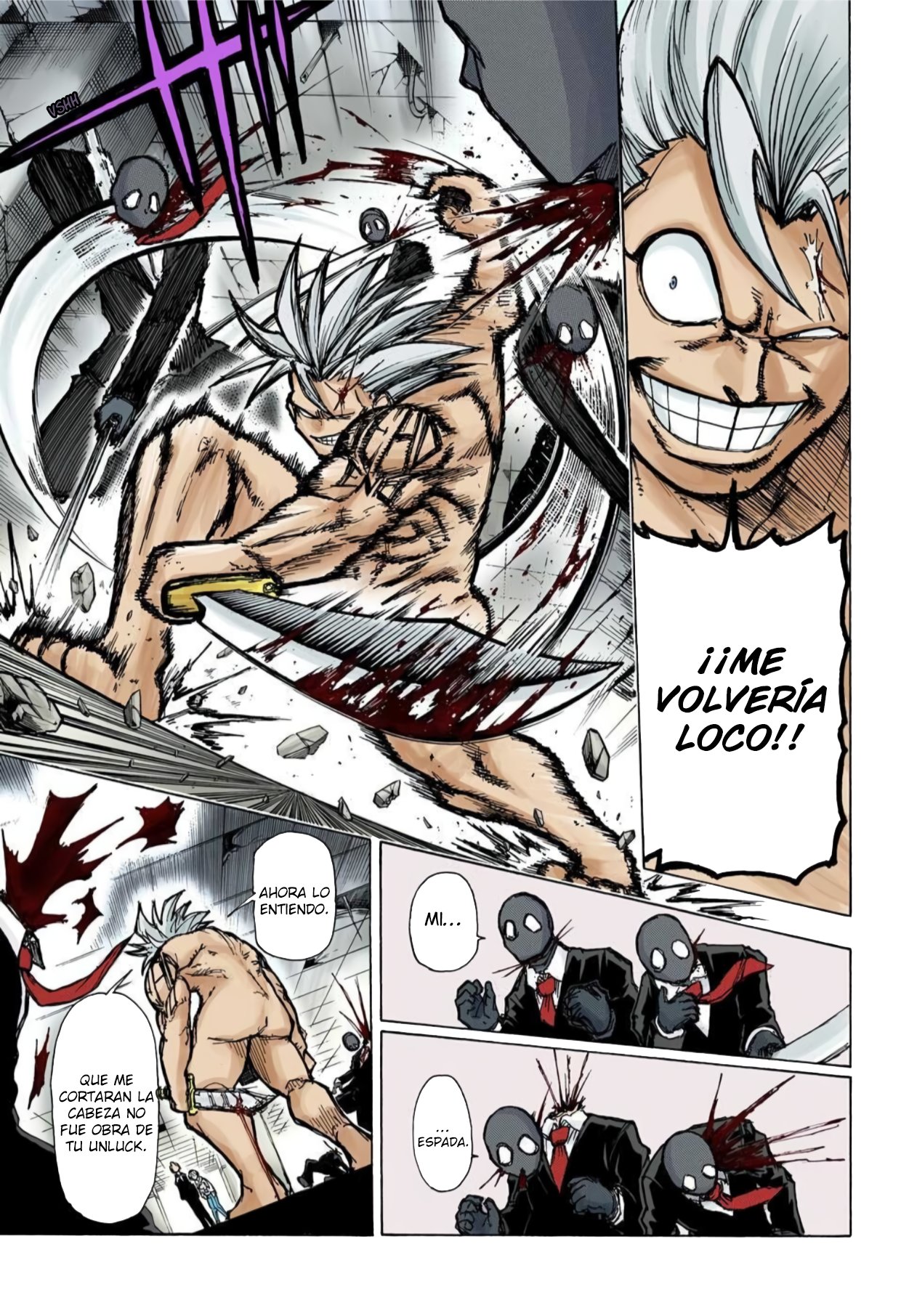 Read UNDEAD UNLUCK Full Color ES Manga Online
