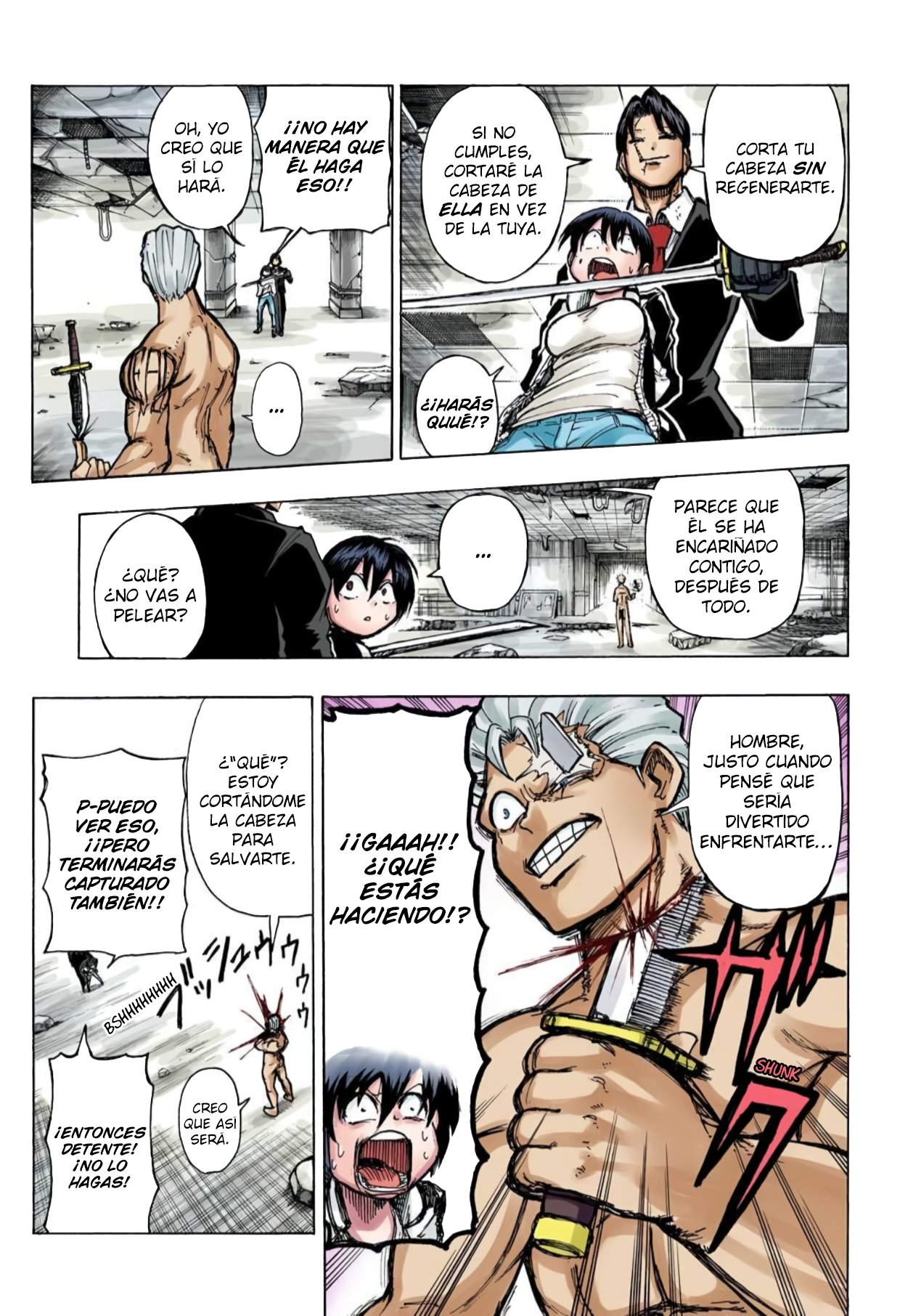 Read UNDEAD UNLUCK Full Color ES Manga Online