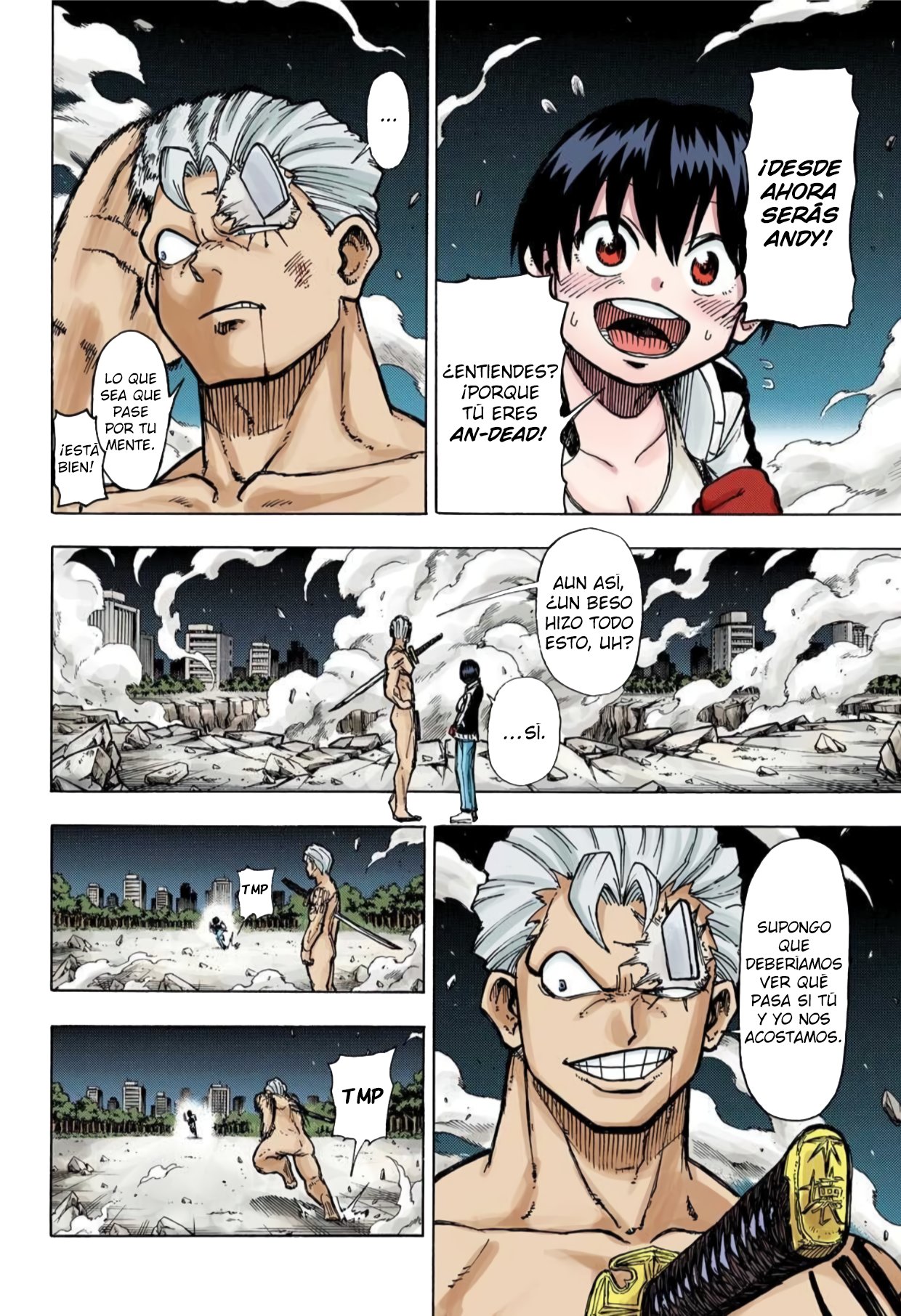 Read UNDEAD UNLUCK Full Color ES Manga Online