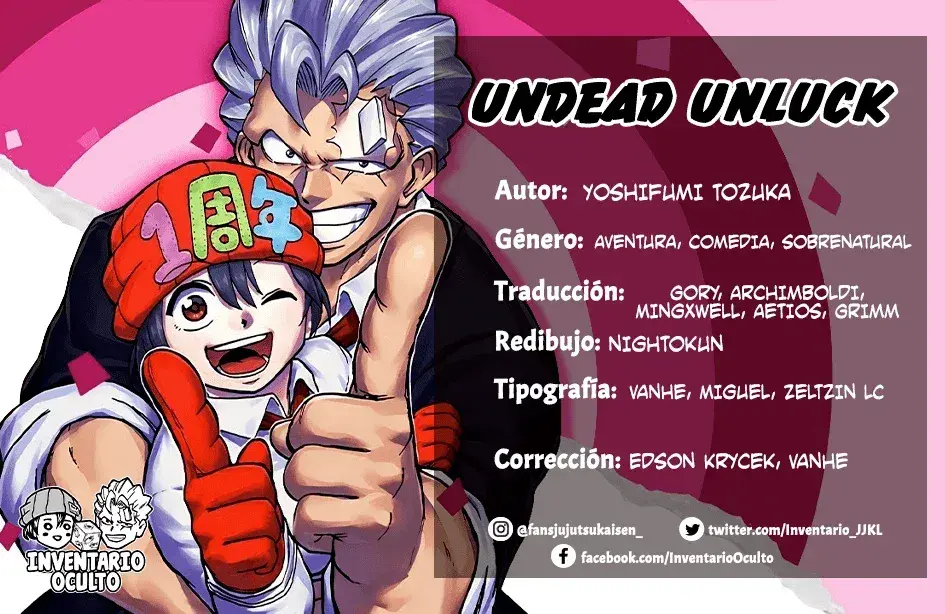 Read UNDEAD UNLUCK Full Color ES Manga Online