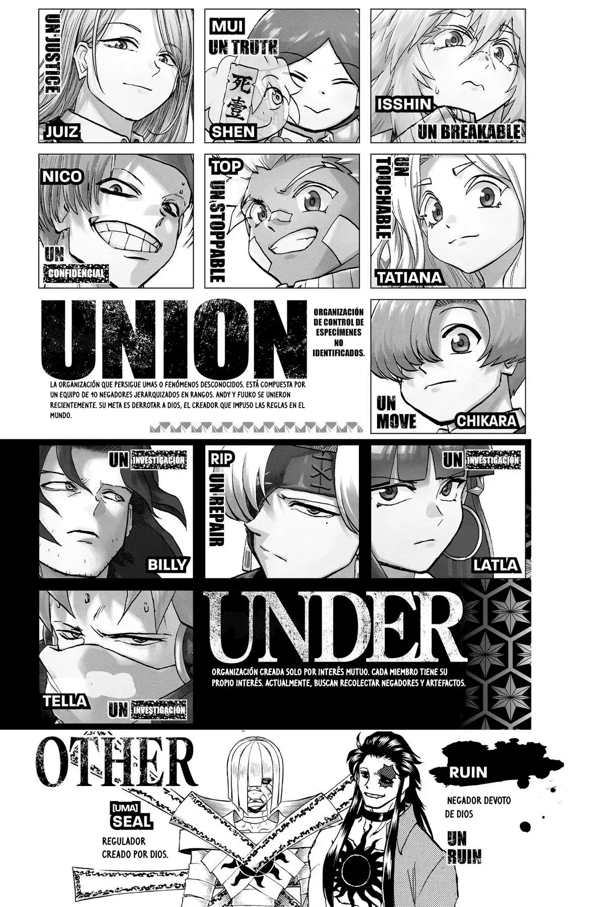 Read UNDEAD UNLUCK Full Color ES Manga Online