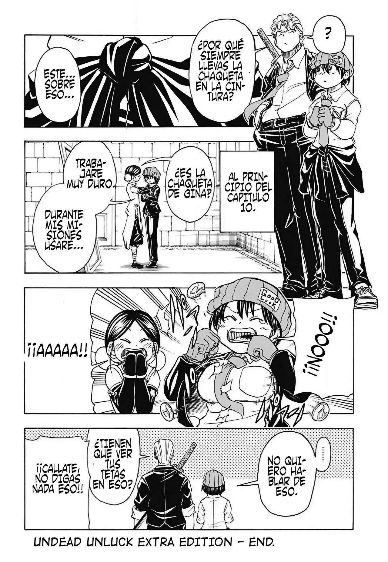Read UNDEAD UNLUCK Full Color ES Manga Online