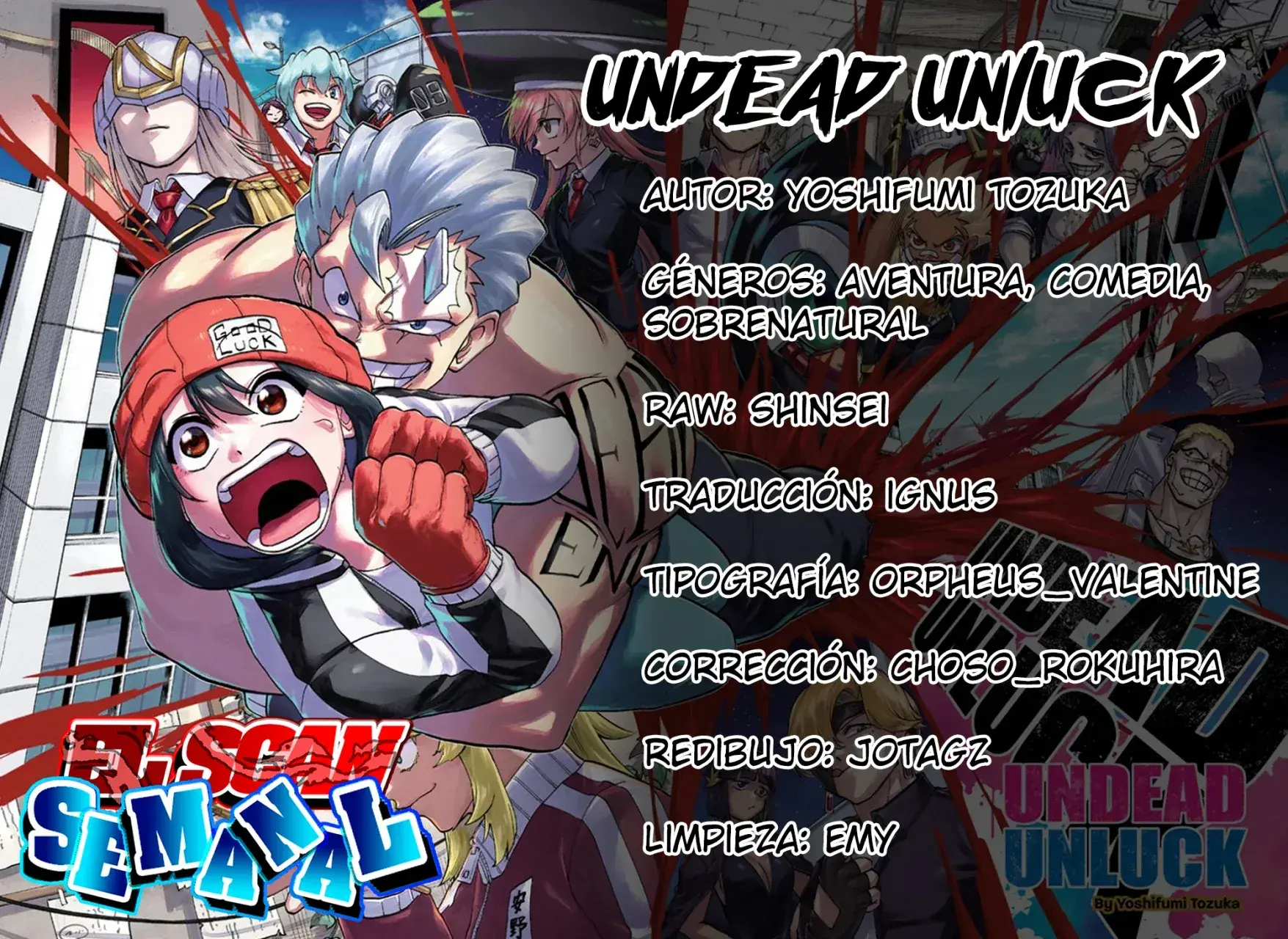 Read UNDEAD UNLUCK Full Color ES Manga Online