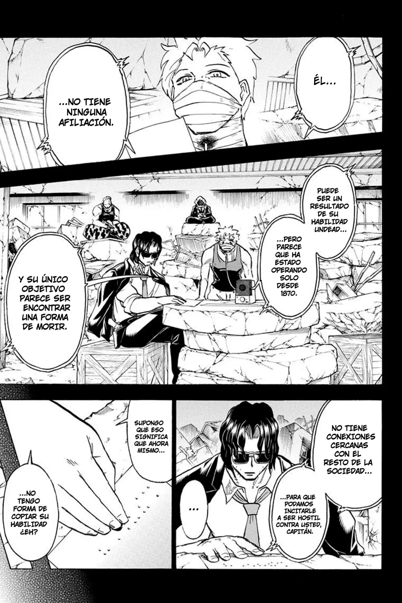 Read UNDEAD UNLUCK Full Color ES Manga Online