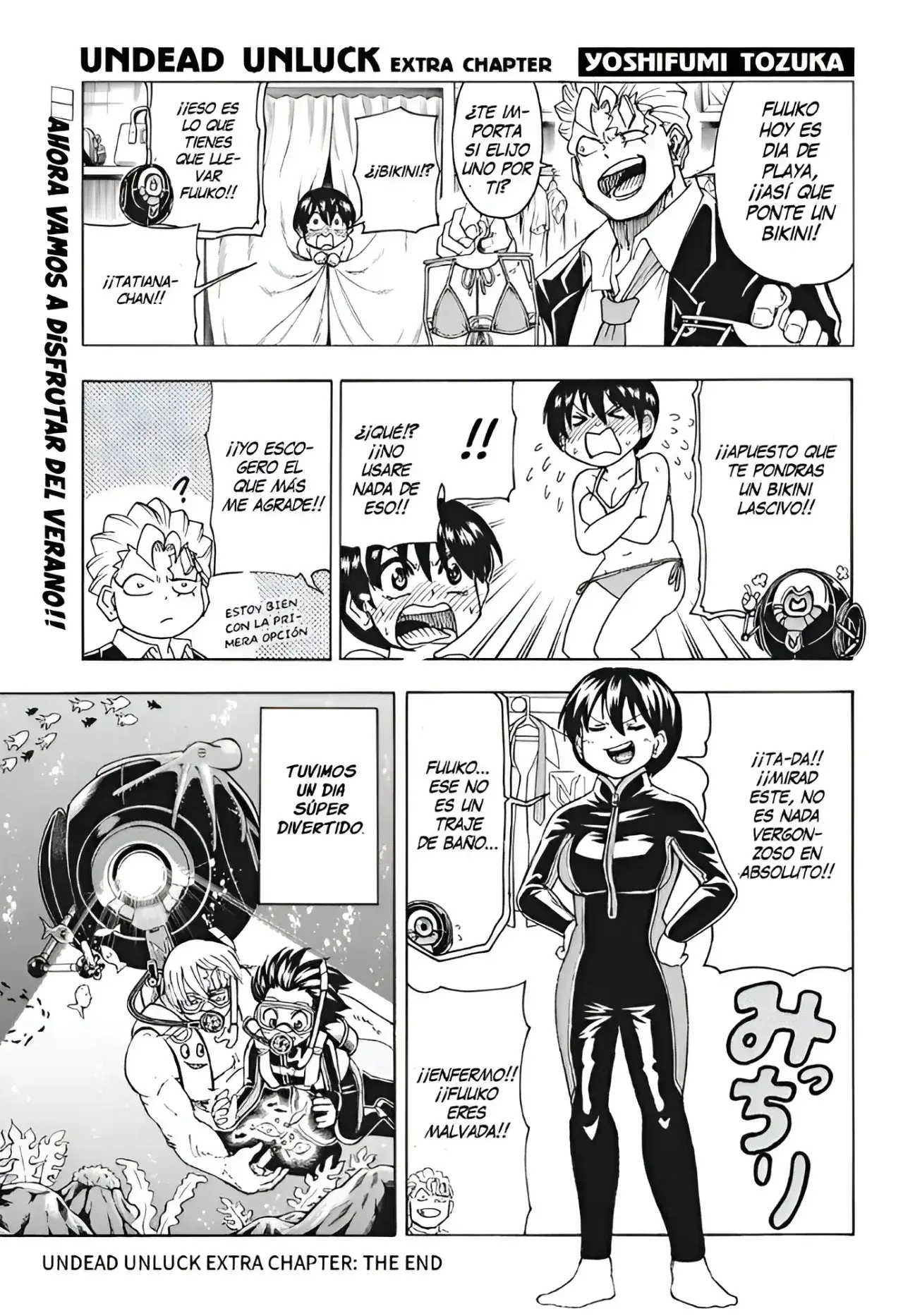 Read UNDEAD UNLUCK Full Color ES Manga Online